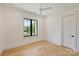 Neutral bedroom with natural light and wood floor at 7768 Lynwood Ln, Sherrills Ford, NC 28673