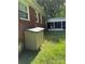 Back view of house with a storage shed in a well-maintained backyard at 918 Carmel Dr, Gastonia, NC 28056