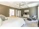 Spacious bedroom boasts tray ceilings, soft carpet, and large windows allowing natural light at 924 Forbes Rd, Fort Mill, SC 29707
