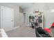 Bright and spacious office with neutral walls and a large bookcase at 924 Forbes Rd, Fort Mill, SC 29707
