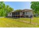 A screened in porch that looks over a beautiful back yard at 1005 Spring Rock Dr, Salisbury, NC 28146
