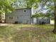 View of backyard featuring gazebo with dining set and plenty of green space at 130 Cherokee Ln, Salisbury, NC 28147