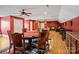 Finished basement with hardwood floors, a pool table, a poker table, and a bar at 172 Fairway Cir, Rock Hill, SC 29730