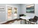 Light-filled dining area with french doors leading to an outdoor space at 3004 Point Clear Dr, Tega Cay, SC 29708