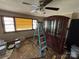 View of a living room with a ceiling fan and natural light at 785 Nc Highway 109 N Hwy, Troy, NC 27371
