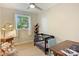 This bedroom features wood look floors, lots of natural light, and neutral walls at 1104 Norris Ave, Charlotte, NC 28206
