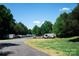 Community boat and RV storage area with secure fencing and ample space at 134 Walmsley Pl, Mooresville, NC 28117