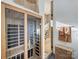 This elegant bathroom features a sauna and a tiled shower, offering a spa-like experience at 1525 Shinnville Rd, Cleveland, NC 27013