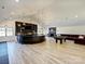 Entertaining game room with built in bar, fireplace and pool table for a relaxing night in at 1525 Shinnville Rd, Cleveland, NC 27013