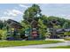 Community kayak storage racks and easy access to the water make for an active lifestyle at 170 Atwater Landing Dr, Mooresville, NC 28117