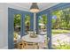 Breakfast nook with backyard view and plenty of natural light at 1726 The Plz, Charlotte, NC 28205