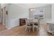 Elegant dining room with a classic table, chairs, and stylish lighting at 190 Tetcott St, Mooresville, NC 28115