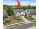 Charming two-story home with a well-maintained lawn and attractive landscaping at 190 Tetcott St, Mooresville, NC 28115