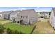 Beautiful home exterior featuring a fenced-in yard and a covered patio at 190 Tetcott St, Mooresville, NC 28115