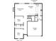 Main floor plan showing kitchen, living room, dining room, office, and garage dimensions at 190 Tetcott St, Mooresville, NC 28115