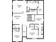 Second floor plan featuring bedrooms, sitting area, closets and bathroom layouts at 190 Tetcott St, Mooresville, NC 28115