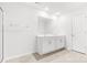 Modern bathroom featuring a double sink vanity with ample lighting at 2120 Redstone Dr, York, SC 29745