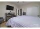 This bedroom features a spacious layout and large closet at 2124 Roslyn Ave, Charlotte, NC 28208