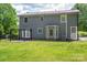 Rear exterior featuring a pergola and fenced yard at 2439 Caswell Ct, Gastonia, NC 28054