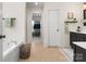 Spacious bathroom featuring tile floor, tub, and walk-in closet at 246 Mcduffie Ln, Fort Mill, SC 29715