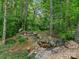 Beautiful water feature with a small waterfall and lush plantings at 246 Mcduffie Ln, Fort Mill, SC 29715
