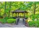 Community gazebo surrounded by green trees, offering a peaceful retreat by the lake at 288 Ridge Reserve Dr, Lake Wylie, SC 29710