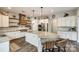 Bright kitchen featuring an island, stainless steel appliances, and ample storage space for all your cooking needs at 288 Ridge Reserve Dr, Lake Wylie, SC 29710