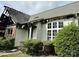 Extensively damaged one-story home after a fire, with visible structural damage at 3205 Creek Trail Rd, Indian Trail, NC 28079