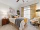 Cozy bedroom with natural light and neutral carpet at 4027 Wallbrook Dr, Matthews, NC 28105