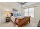 Light-filled bedroom with neutral carpet and natural light at 4027 Wallbrook Dr, Matthews, NC 28105