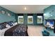 Stylish bedroom with ample natural light, themed decor, and comfortable furniture at 4372 Bronze Blvd, Sherrills Ford, NC 28673