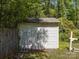 Exterior shot of the storage shed in the back yard at 610 N Pine Ln, Wadesboro, NC 28170