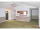 Open concept living room connected to kitchen at 625 Court Side Dr, Salisbury, NC 28147