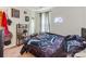 Cozy bedroom with a unique gamer theme including a cool neon light that gives off a relaxing vibe at 11719 Withers Mill Dr, Charlotte, NC 28278