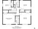 Second floor plan featuring bedrooms, bathrooms, and hallway, highlighting the primary bedroom and bath at 1287 Queensgate St, Gastonia, NC 28054