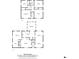 Combined floor plans: First floor with kitchen, living room and dining area, plus the second floor with bedrooms and bathrooms at 1287 Queensgate St, Gastonia, NC 28054
