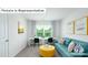 Bright living room with seating, table and large windows providing an airy atmosphere at 1356 Secrest Commons Dr, Monroe, NC 28112