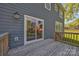Large deck with wood floors and views of the backyard at 3075 Jamestown Dr, Gastonia, NC 28054
