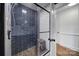 Modern shower with glass doors and subway tile at 3270 Kings Row Dr, Rock Hill, SC 29732