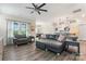 Inviting living room with hardwood floors and open floor plan at 4171 Canopy Creek Dr, Denver, NC 28037