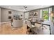 Comfortable home office with dedicated workspace, stylish decor, and plenty of natural light at 424 Balboa St, Matthews, NC 28104