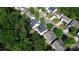 Picturesque neighborhood featuring beautiful homes, landscaped yards, and tree-lined streets in a residential area at 5106 Stone Park Dr, Charlotte, NC 28269