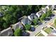Scenic neighborhood view showcasing neat homes, lush greenery, and quiet residential streets at 5106 Stone Park Dr, Charlotte, NC 28269