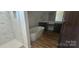 Relaxing bathroom featuring a modern tub and sleek design at 532 Robinhood Rd # 27, Maiden, NC 28650