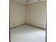 Spacious bedroom with a ceiling fan and primed walls ready for paint at 7505 Conifer Cir, Indian Trail, NC 28079