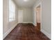 Bedroom featuring hardwood floors, natural light, and a closet at 8 Bolt Dr, Shelby, NC 28150
