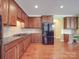 Spacious kitchen with granite countertops and stainless steel appliances at 914 Olive Mill Ln, Matthews, NC 28104