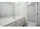Bathroom featuring a shower-tub combination and vanity at 10101 Bayart Way, Huntersville, NC 28078