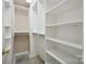 Walk-in closet equipped with built-in shelving and ample hanging space at 10101 Bayart Way, Huntersville, NC 28078