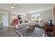 Bright and airy living room featuring lots of light, modern furnishings, and an open floor plan at 125 Rocky Pt, Cleveland, NC 27013